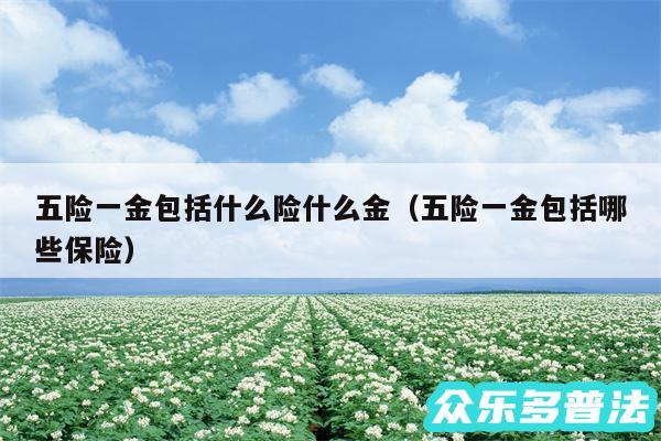 五险一金包括什么险什么金以及五险一金包括哪些保险