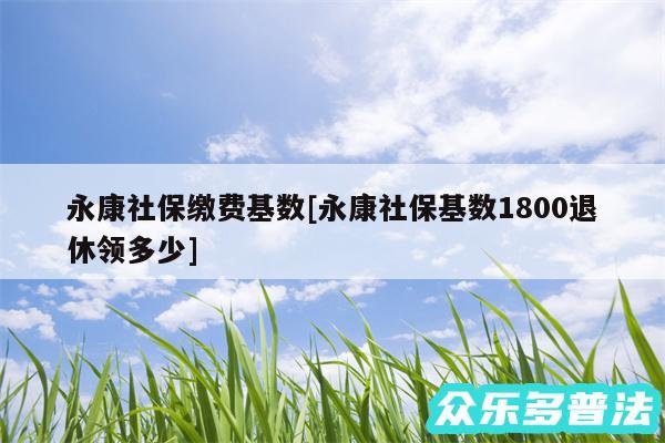 永康社保缴费基数及永康社保基数1800退休领多少